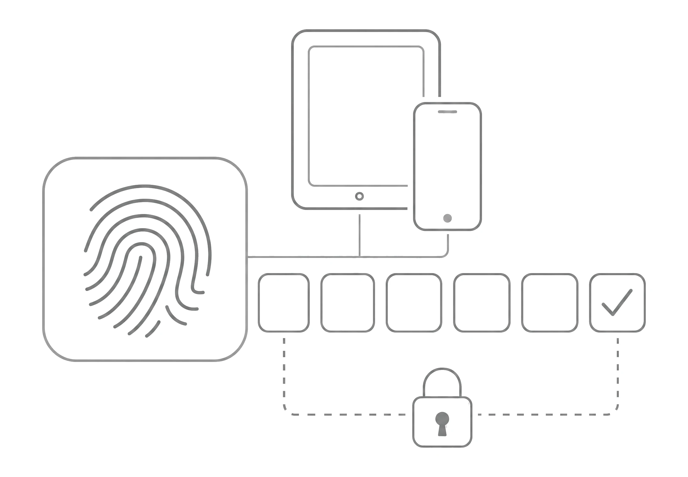 Illustration: passkey and two-step sign-in