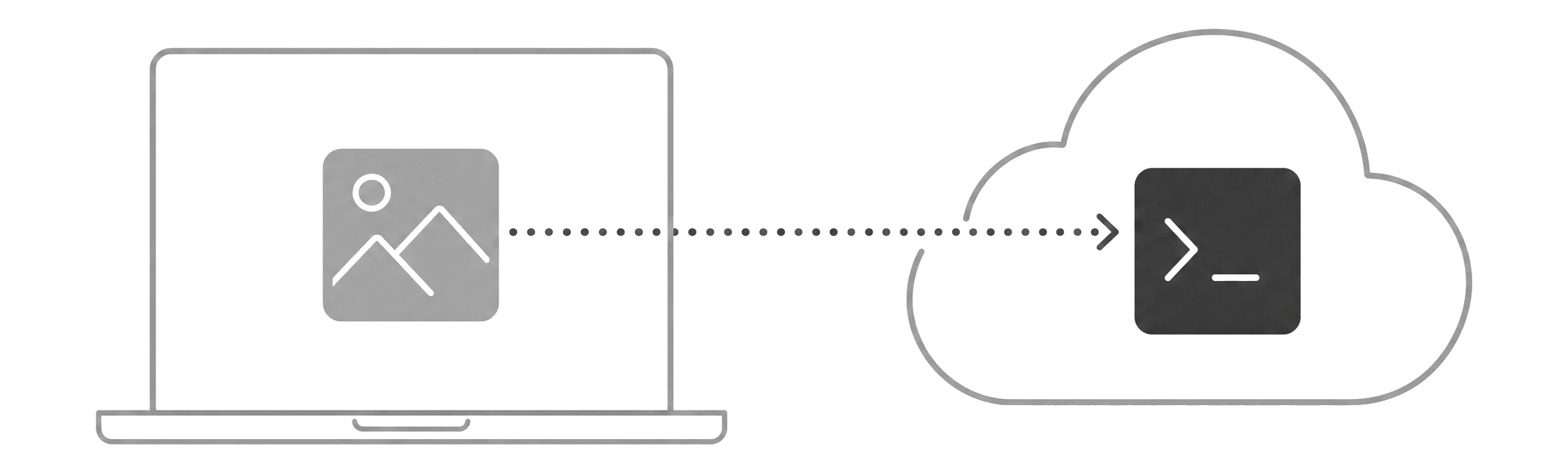 Illustration: pasting a screenshot into Claude Code